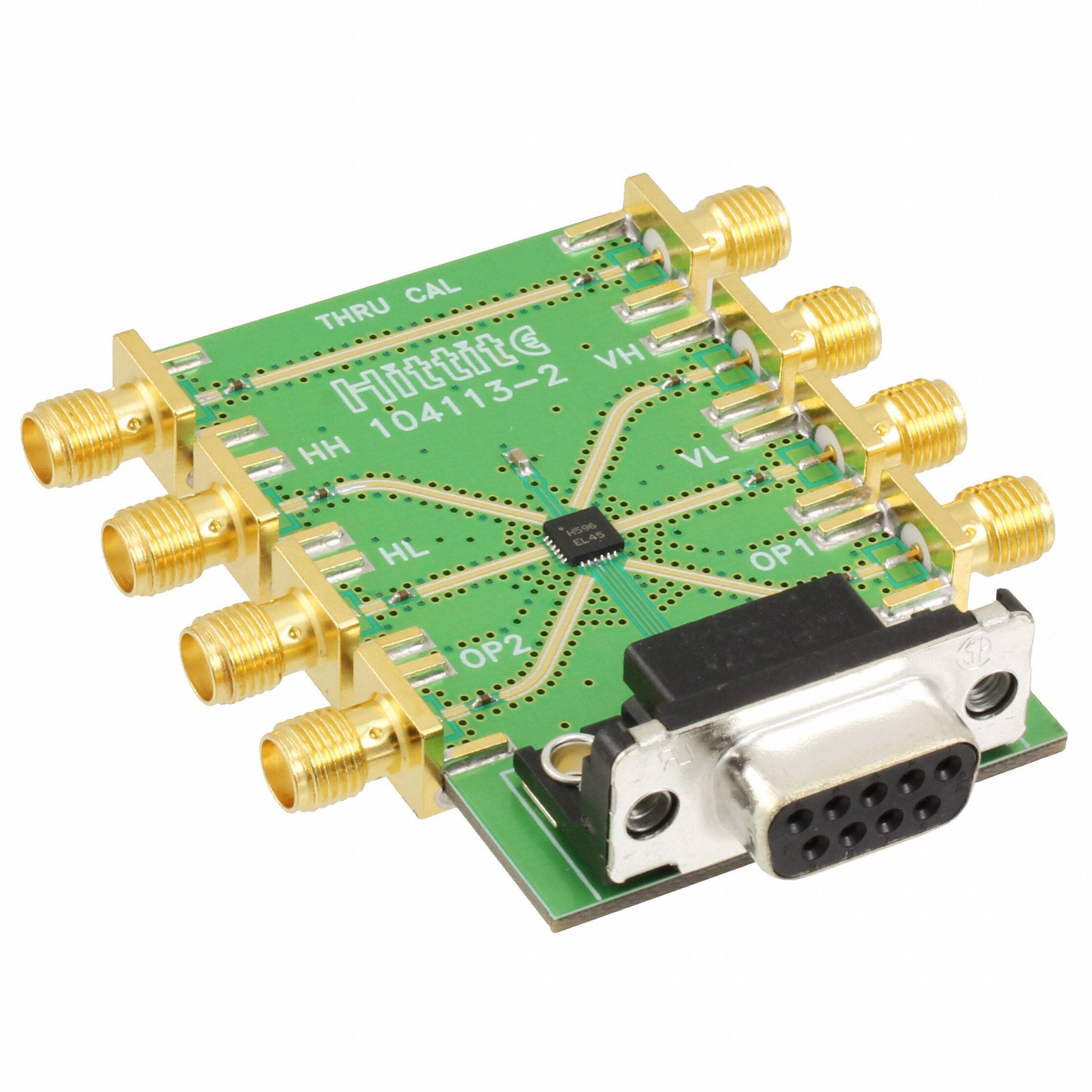 104130-HMC596LP4 Analog Devices Inc.  Cartes de kits d'évaluation et de développement RF